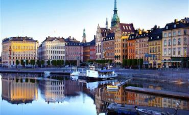 Královský Stockholm a palác Drottingholm _dvoulůžkový pokoj s pristylkou
