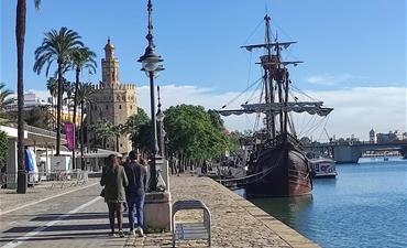 Sevilla, perla Andalusie_dvoulůžkový pokoj bez pristylky