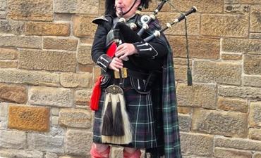 Edinburgh, Alnwick Castle a Holy Island_dvoulůžkový pokoj s pristylkou