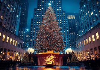 Adventní kouzlo v  New Yorku