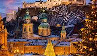 Adventní Salzburg, město Mozarta a vánoční magie