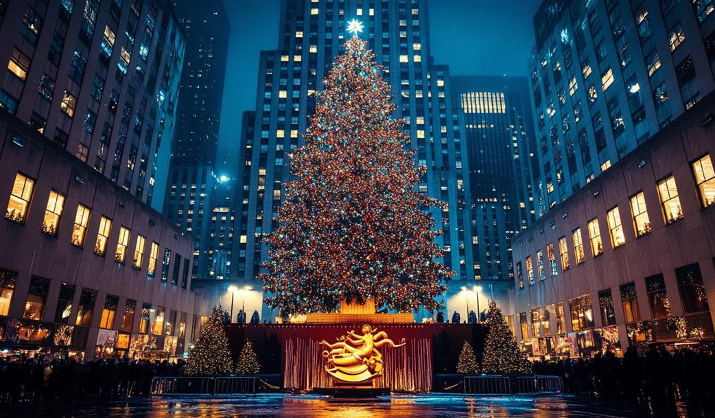 Adventní kouzlo v  New Yorku